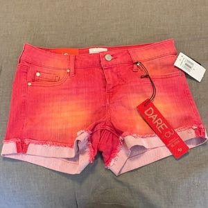 Teaberry dark jeans shorts